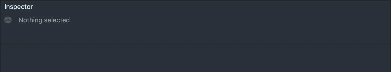 Inspector (Located in bottom right)