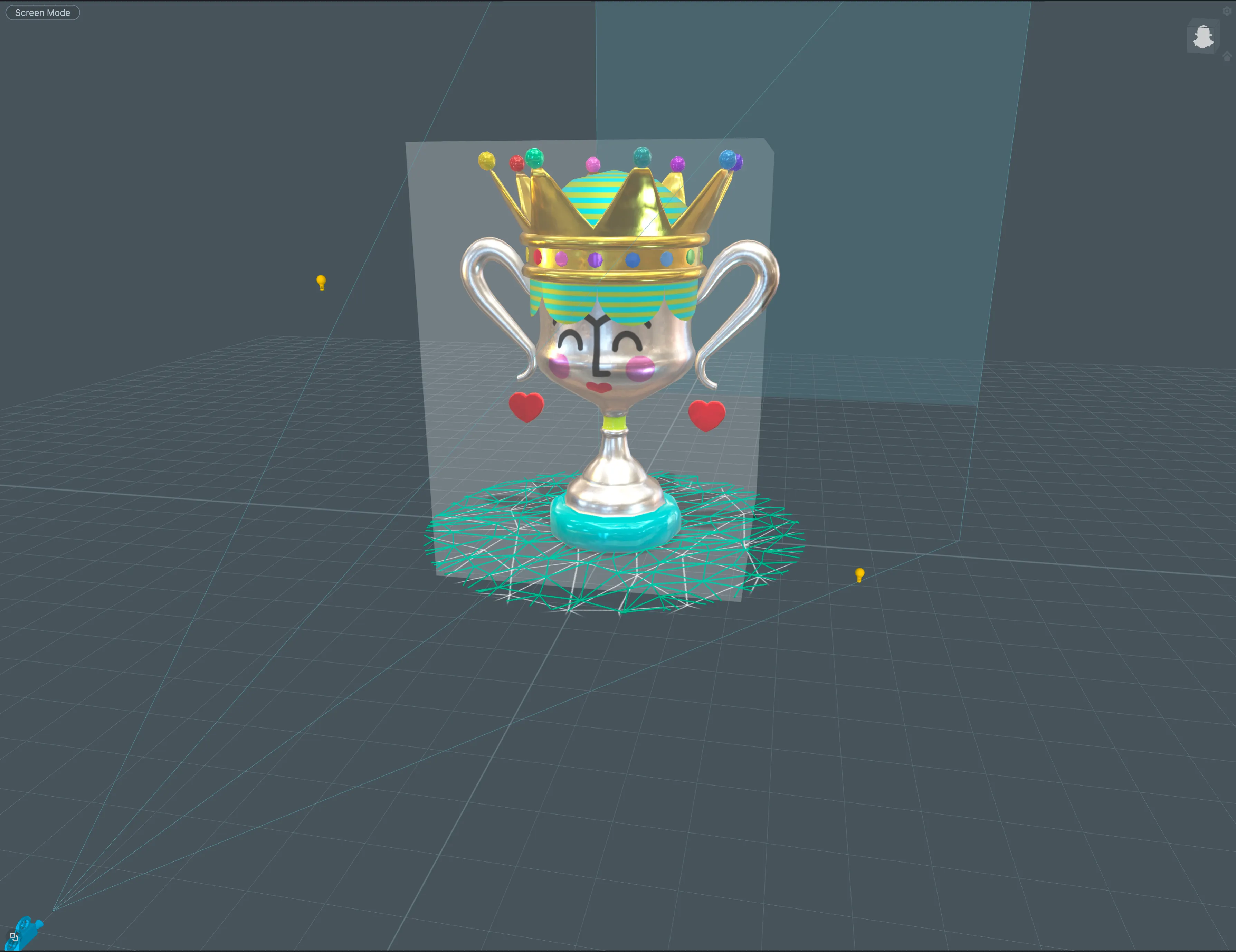 Scene View (Located in top center)